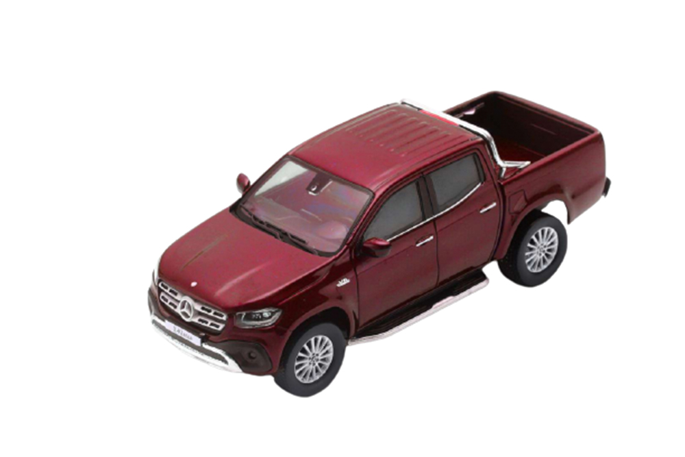 MERCEDES X-CLASS 2018 PICK-UP (BR470) DARK RED