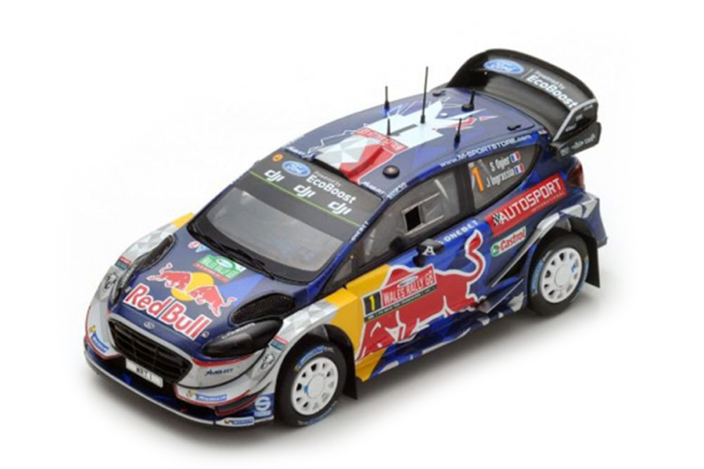 FORD FIESTA WRC #1 3RD RALLY GREAT BRITIAN 2017 S.OGIER J.INGRASSIA