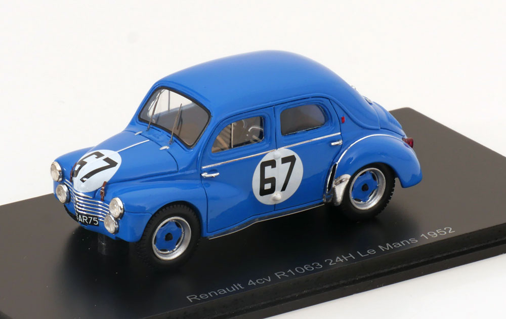 RENAULT 4CV R1063 NO 67 24H LE MANS 1952