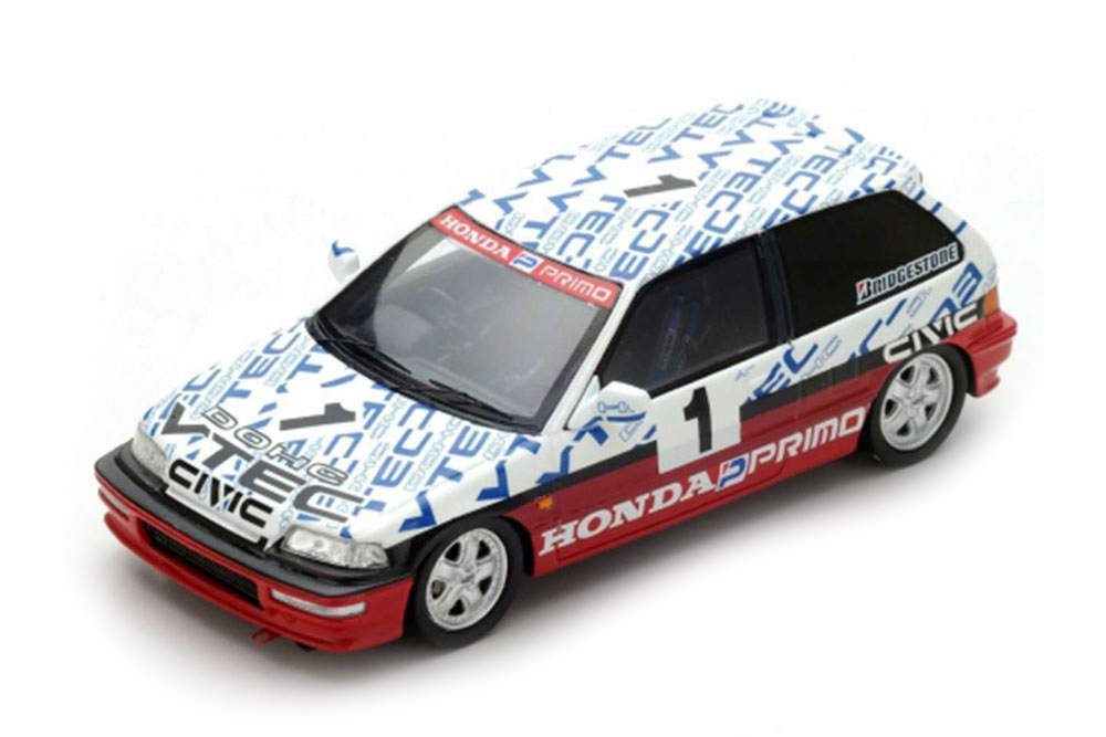 HONDA CIVIC EF9 #1 GROUP N SUZUKA CIRCUIT TEST 1990 AYRTON SENNA
