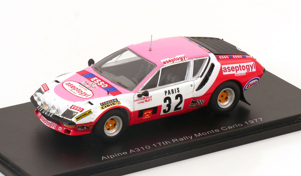 ALPINE A310 NO 32 RALLY MONTE CARLO 1977
