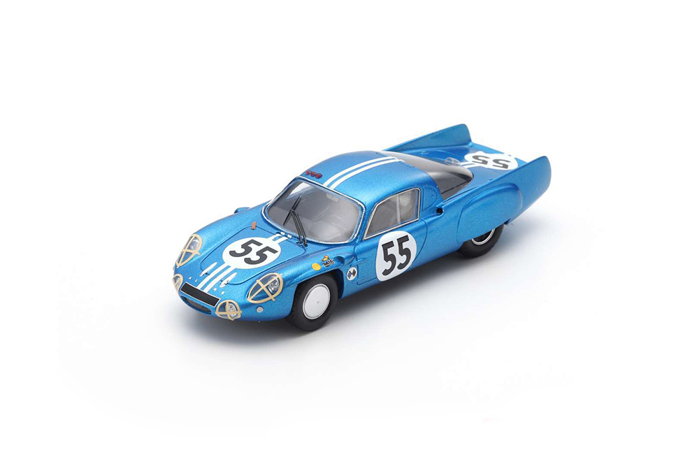 ALPINE A210 #55 24H LE MANS 1966 A. DE CORTANZE J-P. HANRIOUD / ALPINE A210 #55 24H ЛЕ-МАН 1966 A. DE CORTANZE J-P. АНРИУД