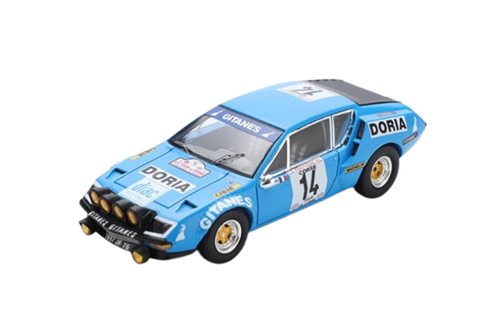 ALPINE A310 #14 3RD TOUR DE CORSE 1976 J.-P.MANZAGOL/J.-F.FILIPPI