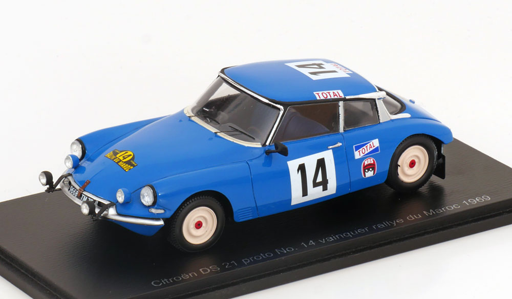 CITROEN DS21 NO 14 RALLY MOROCCO 1969