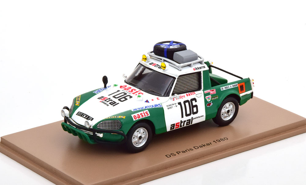 CITROEN DS 19 NO 106 RALLY PARIS-DAKAR 1980