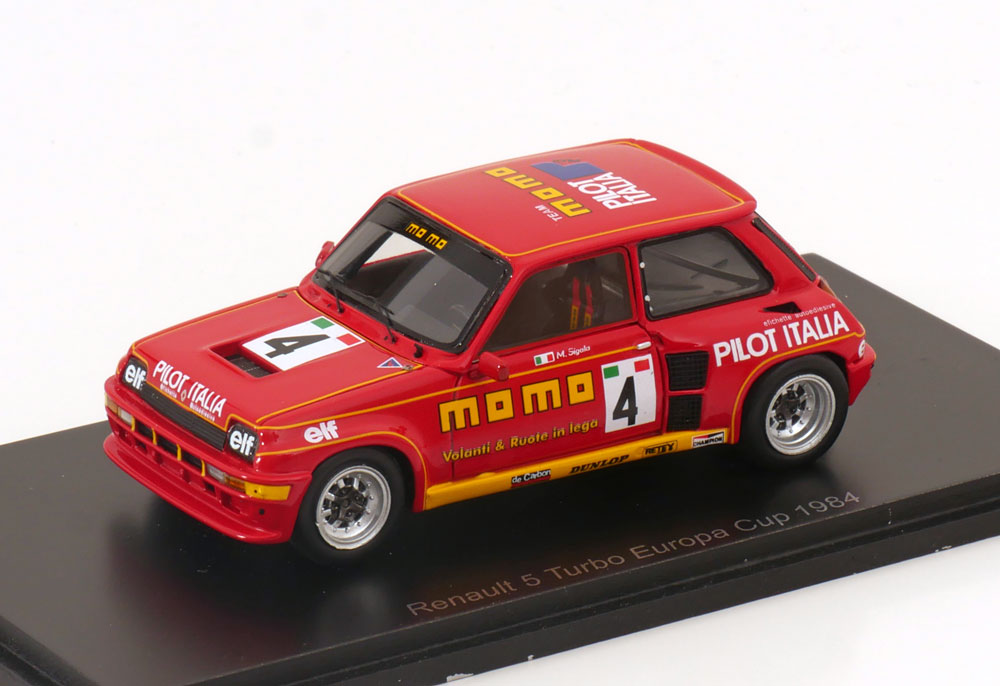 RENAULT 5 TURBO NO 4 EUROPE CUP 1984
