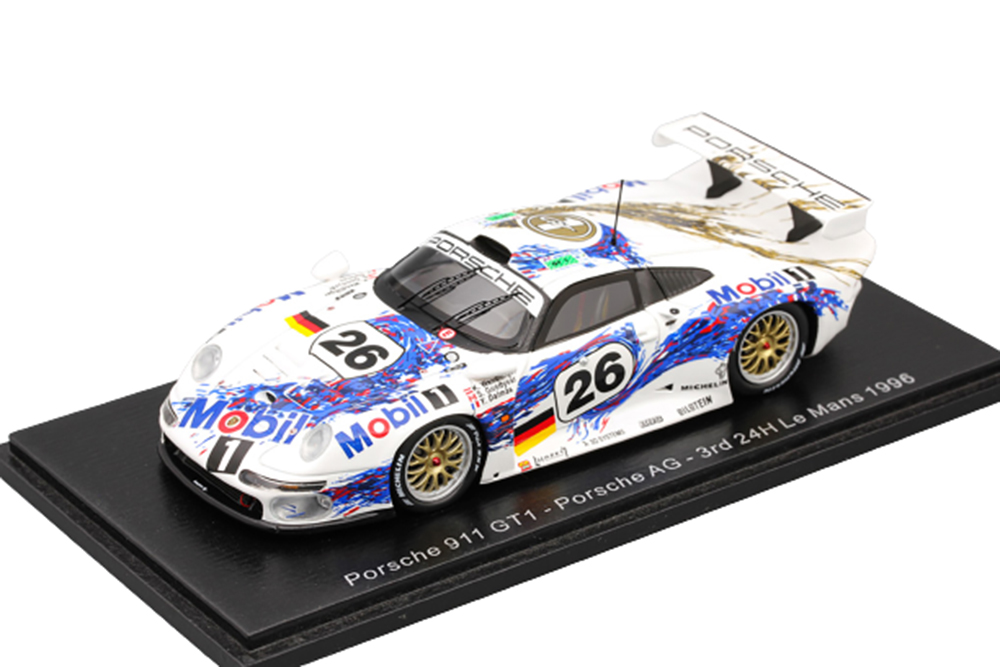 PORSCHE 911 GT1 #25 PORSCHE AG 3-TH LE MANS 1996 Y.DALMAS/K.WENDLINGER/S.GOODYEAR