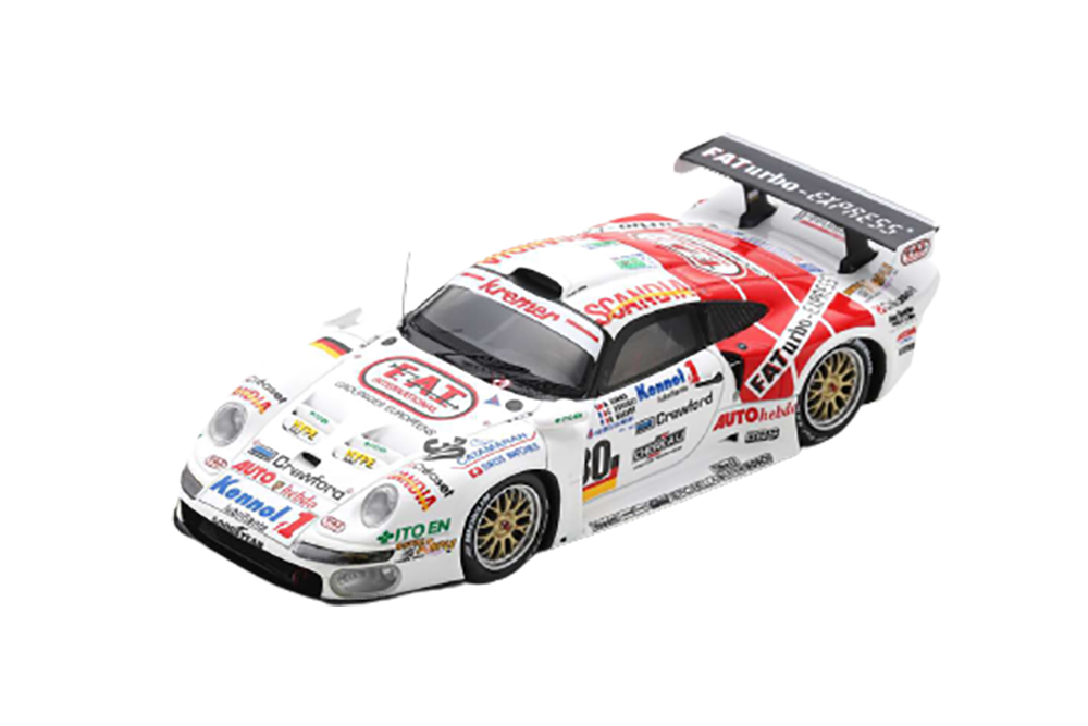 PORSCHE 911 GT1 3.2L TURBO TEAM KREMER RACING #30 BOUCHUT/EVANS/GACHOT 24H LE MANS 1997