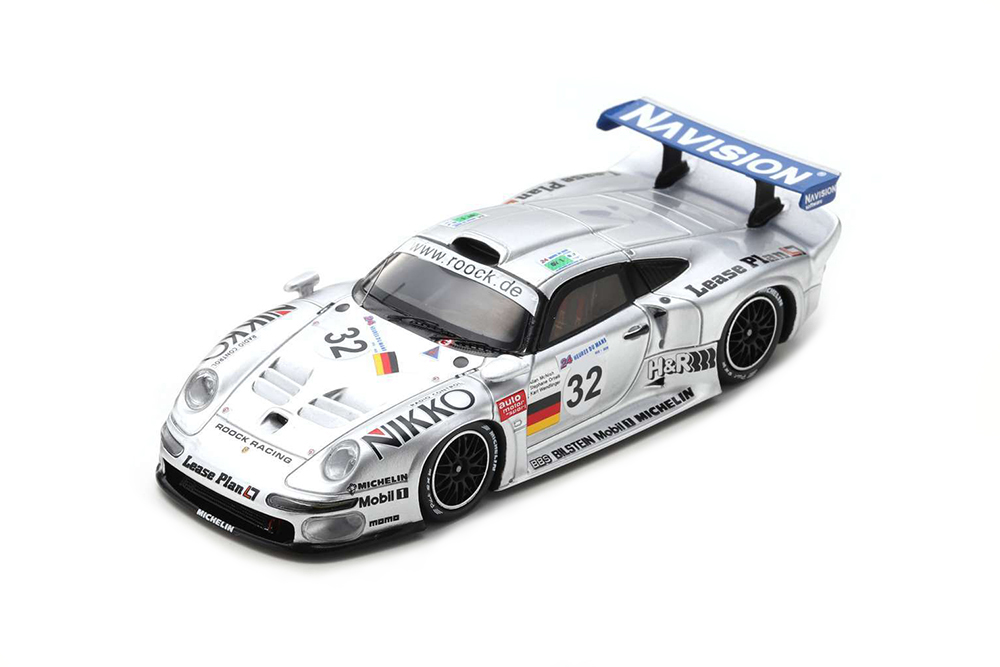 PORSCHE 911 GT1 #32 ROOCK RACING 24H LE MANS 1997 A. MCNISH S. ORTELLI K. WENDLINGER