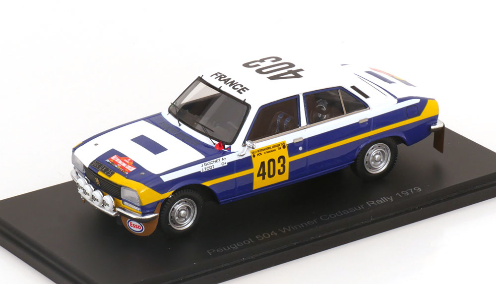 PEUGEOT 504 WINNER RALLY CODASUR 1979