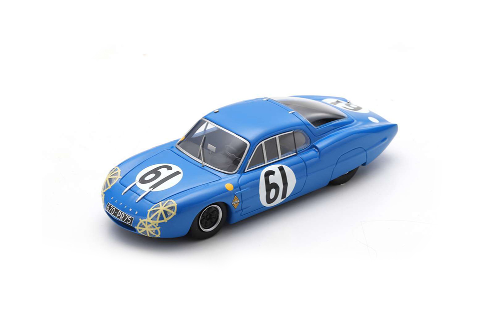 ALPINE M63B #61 24H LE MANS R. BOUHARDE P. MONNERET 1965 / ALPINE M63B #61 24H LE MANS R. BOUHARDE P. MONNERET 1965