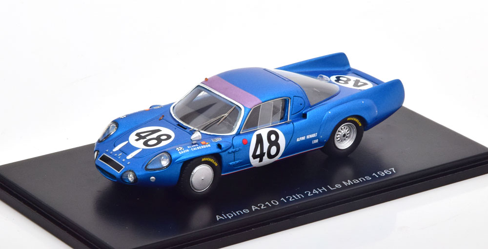 RENAULT ALPINE A210 NO 48 24H LE MANS 1967