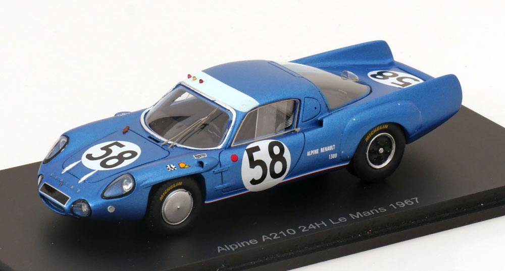 ALPINE A210 NO 58 24H LE MANS 1967