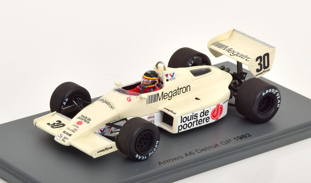 ARROWS A6 GP DETROIT USA 1983
