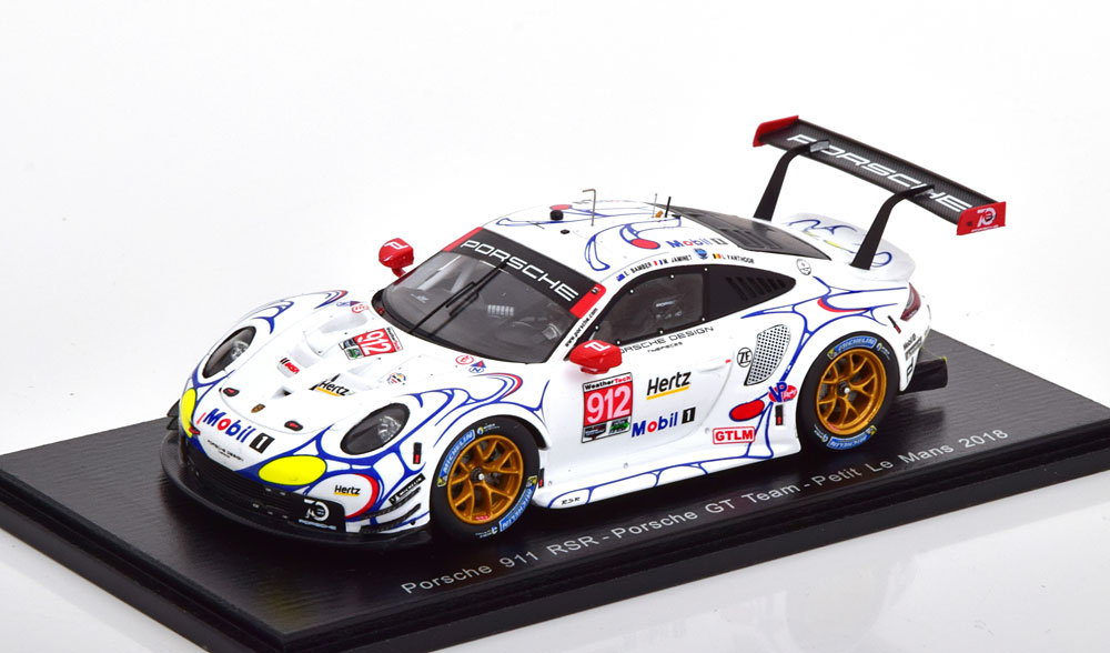 PORSCHE 911 (991) RSR NO 912 PETIT LE MANS 2018