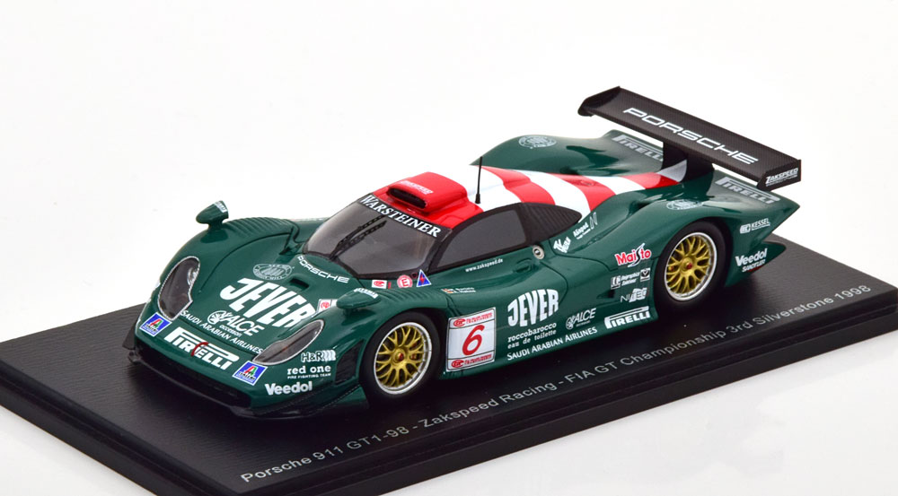 PORSCHE 911 GT1-98 NO 6 FIA GT SILVERSTONE 1998