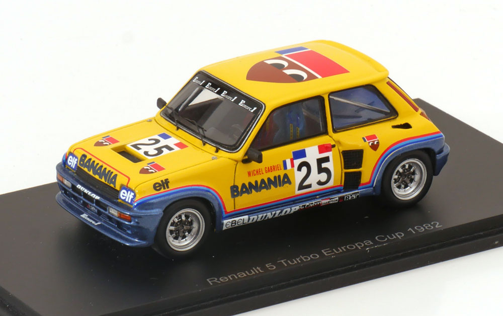 RENAULT 5 TURBO NO 25 EUROPE CUP 1982