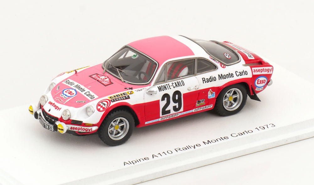 ALPINE A110 NO 29 RALLY MONTE CARLO 1973