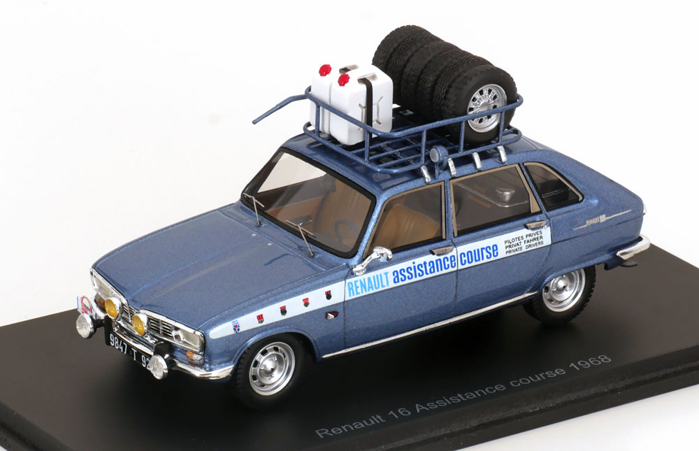 RENAULT 16 ASSISTANCE RALLY VLTAVA CSSR 1968
