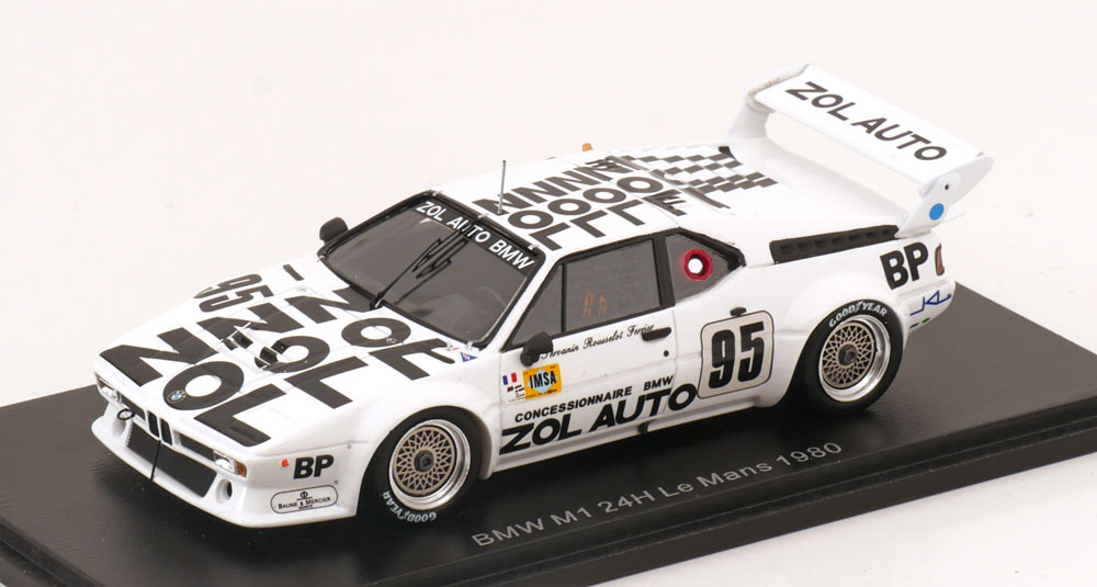 BMW M1 NO 95 24H LE MANS 1980