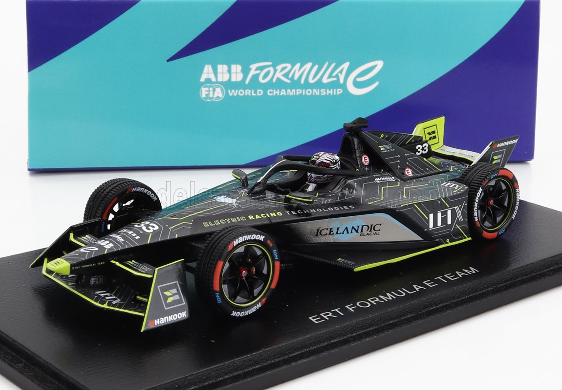 ERT FORMULA-E X24 TEAM ERT N 33 SEASON (2023-2024) DAN TICKTUM, GREY YELLOW