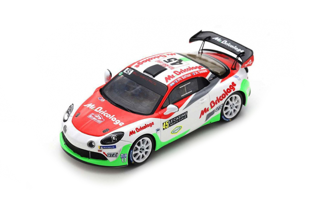 ALPINE A110 RALLY RGT #45 RALLY MONTE CARLO P. BAFFOUN A. DUNAND 2021 / ALPINE A110 RALLY RGT #45 РАЛЛИ МОНТЕ-КАРЛО. БАФФУН А. ДЮНАН 2021