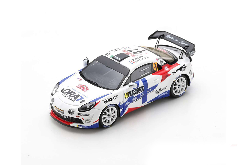 ALPINE A110 RALLY CHAZEL TECHNOLOGIE COURSE #47 РАЛЛИ МОНТЕ-КАРЛО 2021 2-Й R-GT RAPHAËL ASTIER - FREDERIC VAUCLARE