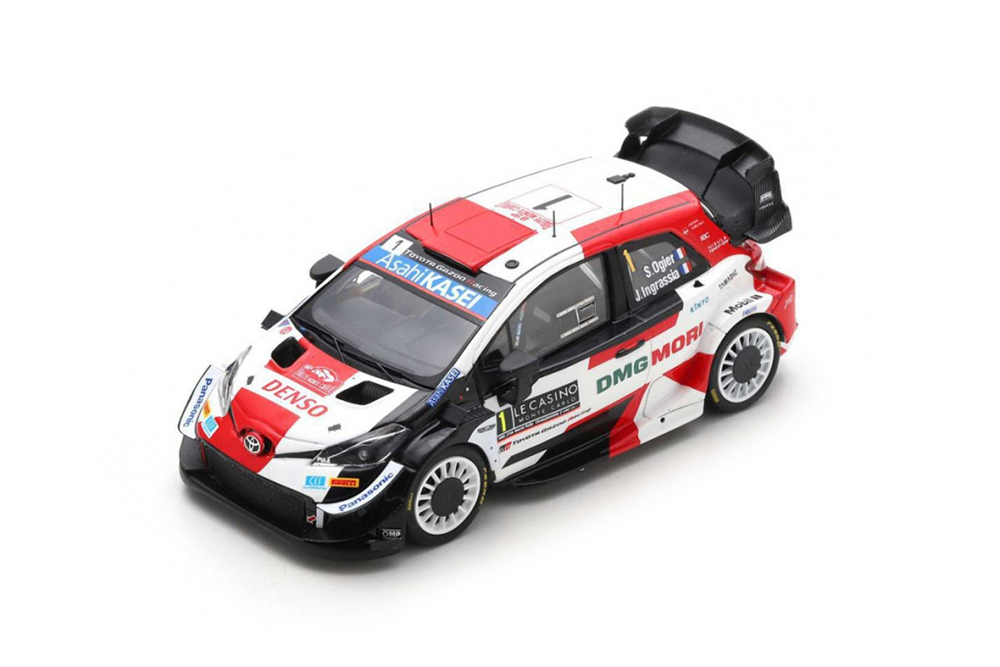 TOYOTA YARIS WRC #1 ПОБЕДИТЕЛЬ РАЛЛИ МОНТЕ-КАРЛО 50TH WRC ПОБЕДА S. OGIER J. INGRASSIA2021