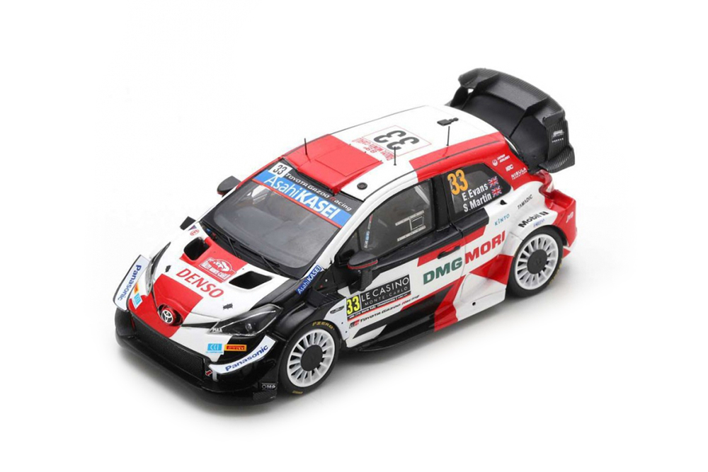 TOYOTA YARIS WRC TOYOTA GAZOO RACING WRT #33 2ND RALLY MONTE CARLO 2021 / TOYOTA YARIS WRC TOYOTA GAZOO RACING WRT #33 2-Е РАЛЛИ МОНТЕ-КАРЛО 2021