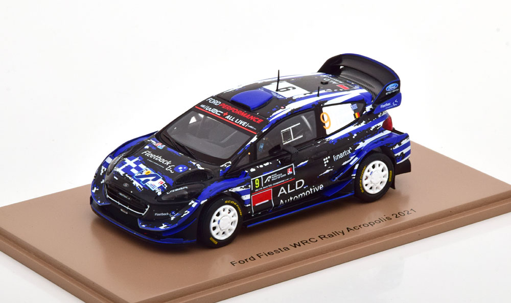 FORD FIESTA WRC NO 9  RALLY AKROPOLIS, SERDERIDIS/MICLOTTE (2021)