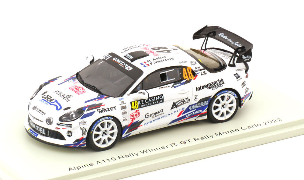ALPINE A110 RALLY NO 48 RALLY MONTE CARLO 2022