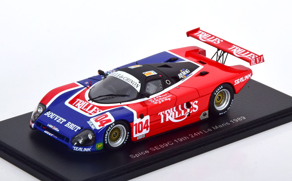 SPICE SE89C NO 104 24H LE MANS 1989