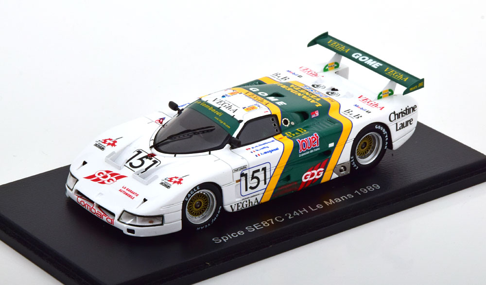 SPICE SE86C N151 24H LE MANS, LOMBARDI/SOTTY/MAGNINI (1989)