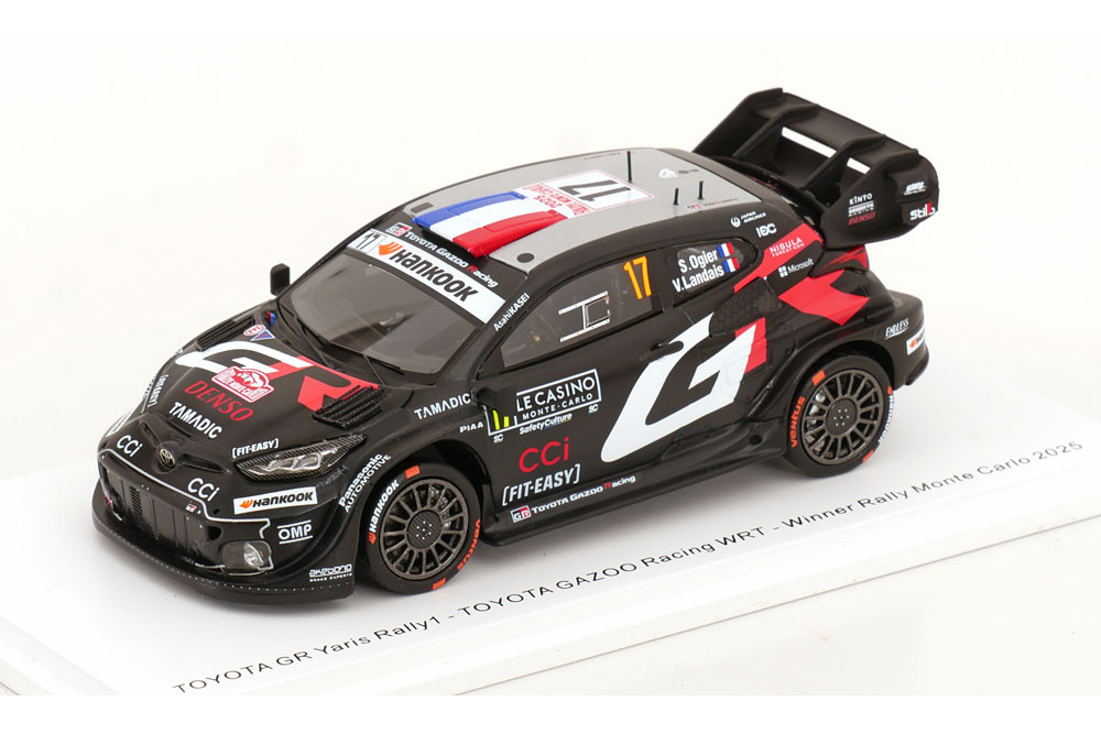 TOYOTA GR YARIS RALLY1 WINNER RALLY MONTE CARLO 2025
