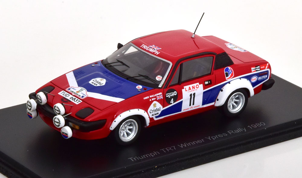 TRIUMPH TR7 WINNER YPRES RALLY 1980