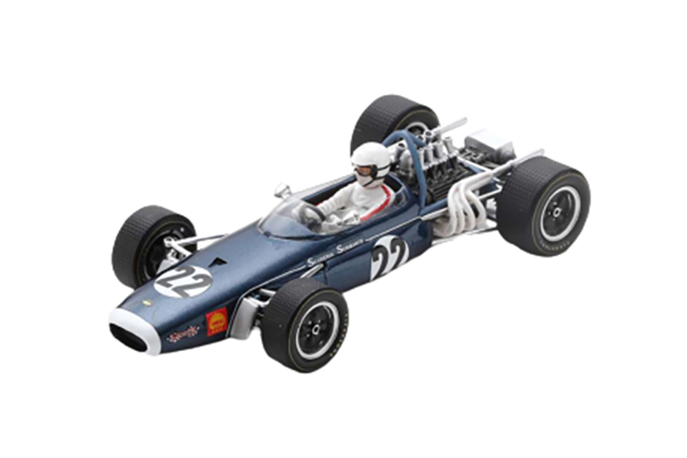 BRABHAM BT11 #22 SOUTH AFRICAN GP 1968 DAVE CHARLTON
