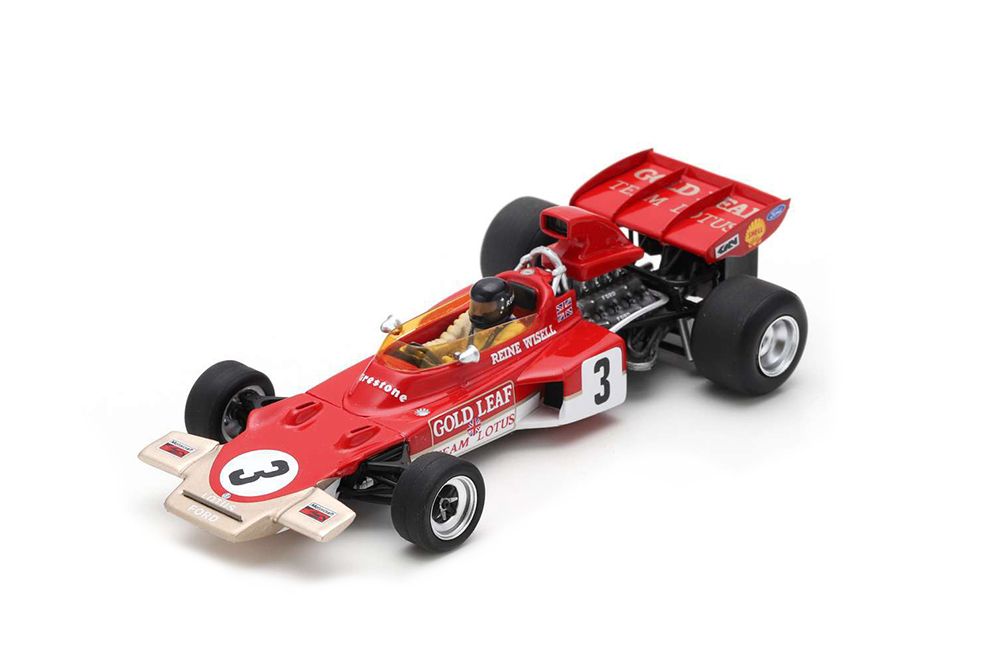 LOTUS 72D #3 CANADIAN GP 1971 REINE WISELL