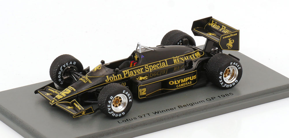 LOTUS 97T WINNER GP BELGIUM 1985