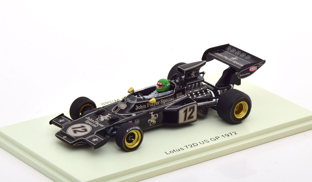 LOTUS 72D GP USA 1972 JPS