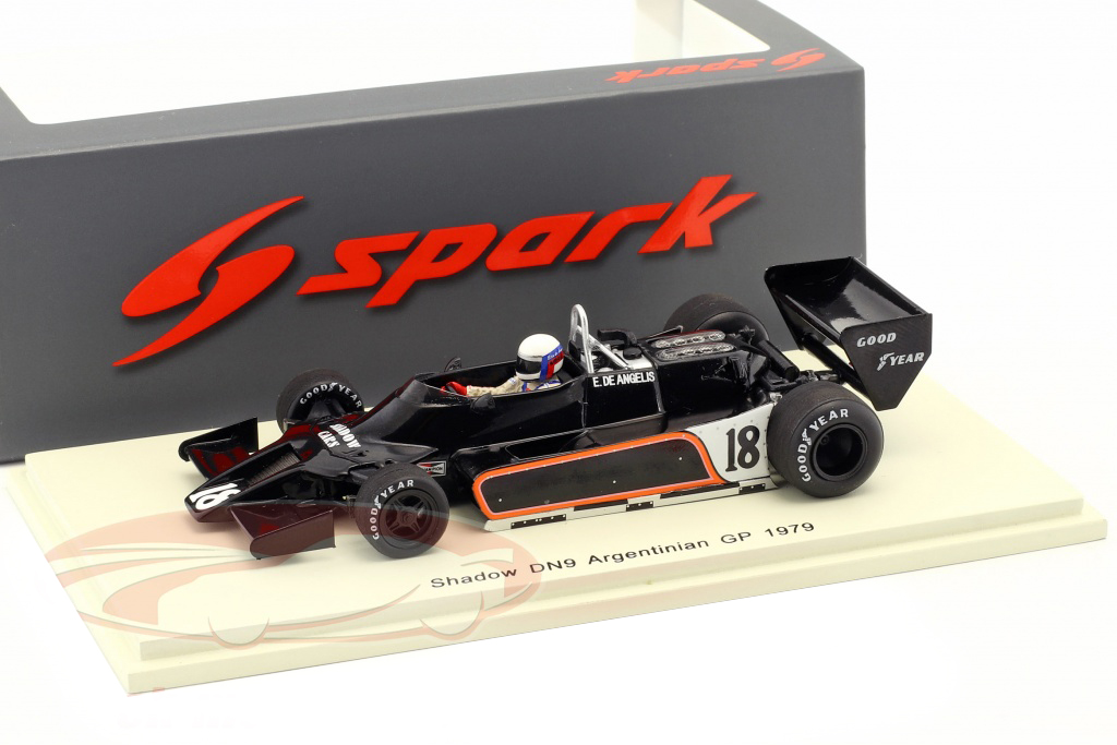 SHADOW DN9 #18 ARGENTINIAN GP 1979 ELIO DE ANGELIS