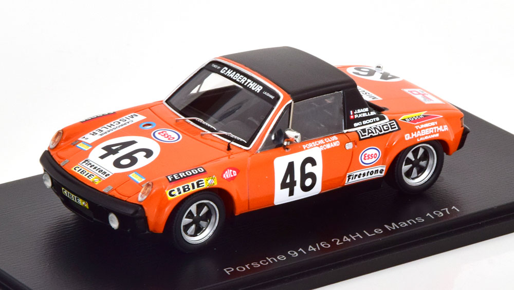 PORSCHE 914/6 NO 46 24H LE MANS 1971
