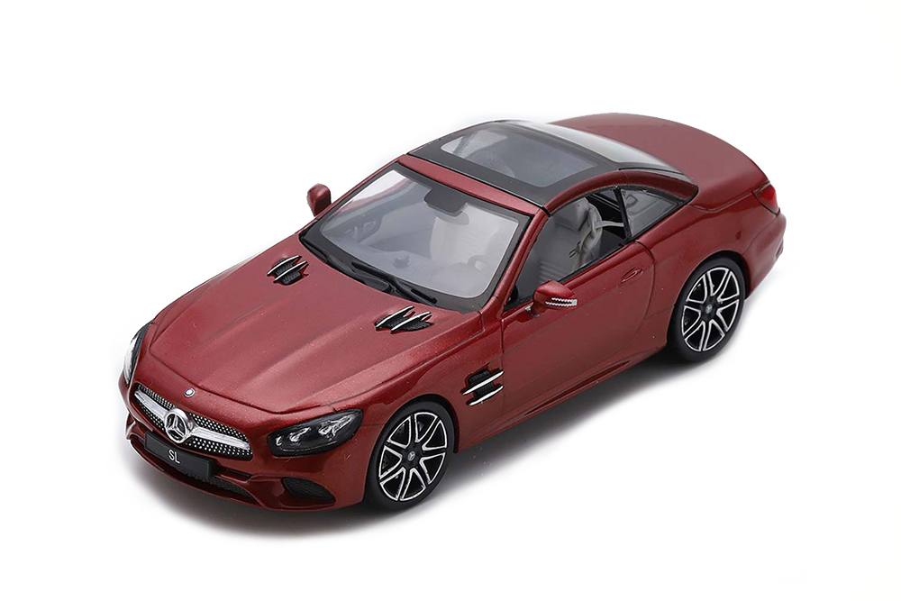 MERCEDES W231 SL-KLASSE R231 2017 DESIGNO CARDINAL RED RED METALLIC