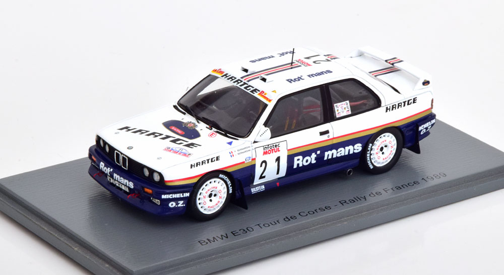 BMW M3 E30 NO 21 TOUR DE CORSE 1989