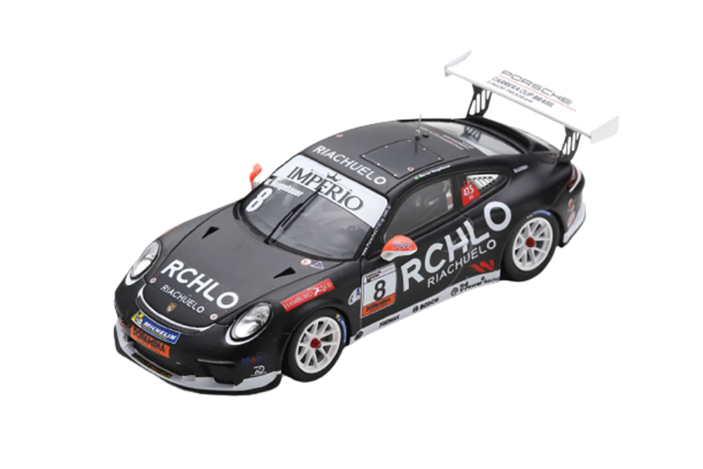 PORSCHE 911 GT3 CUP #8 CHAMPION PORSCHE CARRERA CUP BRAZIL 2018 WERNER NEUGEBAUER