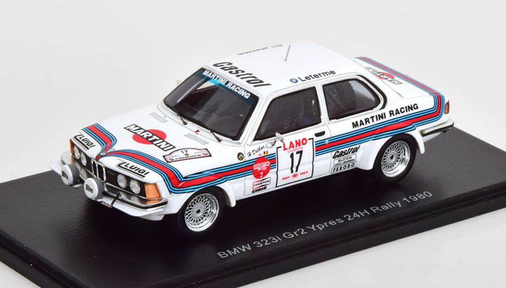 BMW 323I E21 GR2 NO 17 YPRES 24H RALLY 1980 MARTINI