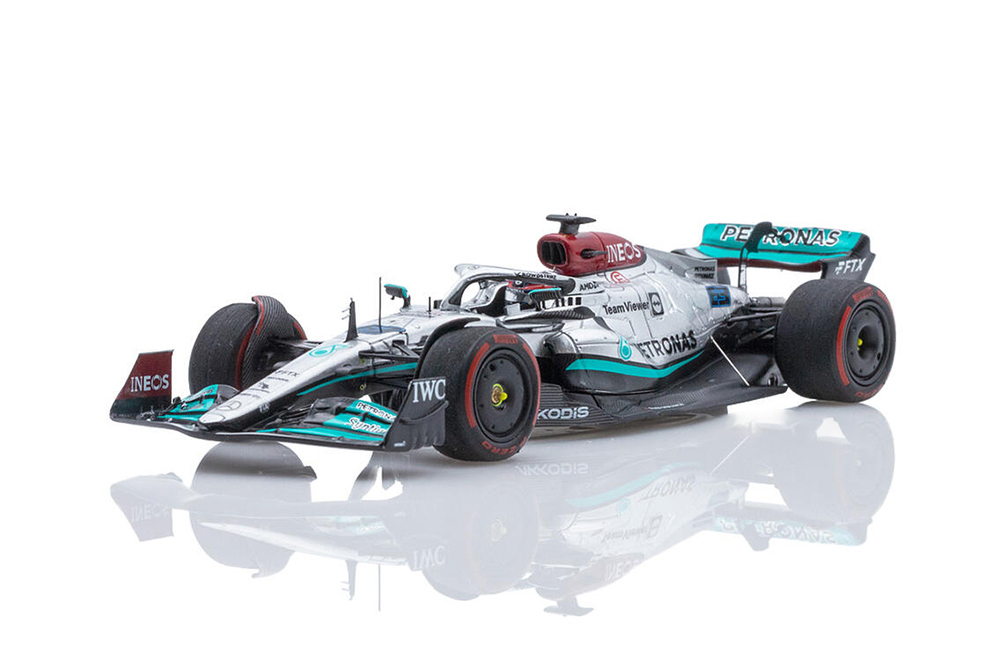 MERCEDES AMG W13E PERFORMANCE GP BAHRAIN 2022 RUSSELL / МЕРСЕДЕС AMG W13E ВЫСТУПЛЕНИЕ ГРАН-ПРИ БАХРЕЙНА 2022 РАССЕЛ