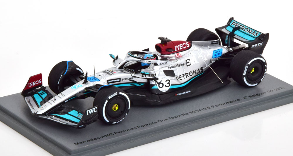 MERCEDES AMG W13 E PERFORMANCE GP BELGIUM 2022