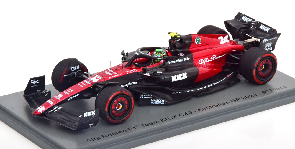 ALFA ROMEO C43 FERRARI F1 STAKE GP AUSTRALIEN MELBOURNE 2023 GUANYU ZHOU