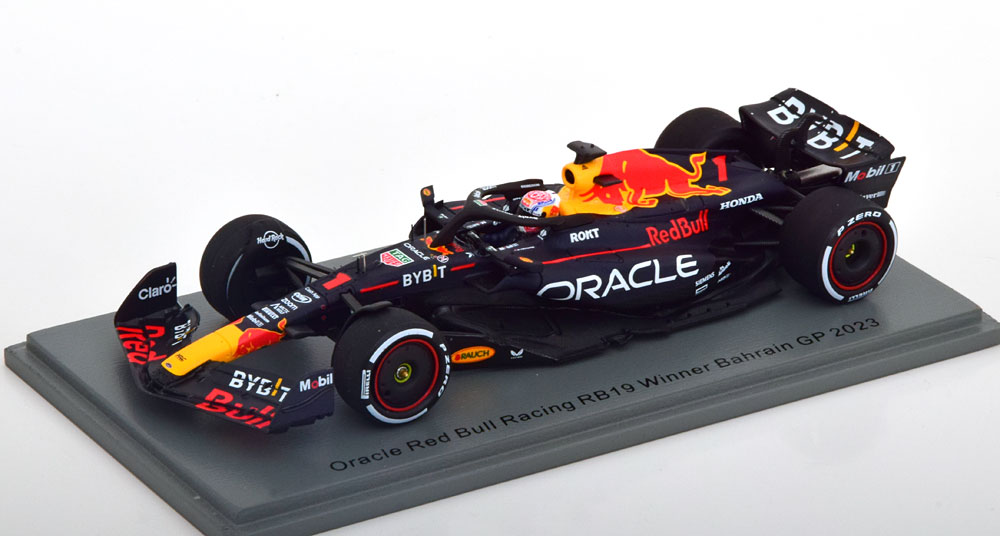 RED BULL RB19 HONDA RBPT ORACLE F1 SIEGER GP BAHRAIN 2023 MAX VERSTAPPEN