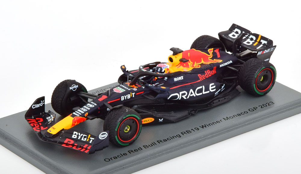 RED BULL RB19 WINNER GP MONACO WORLD CHAMPION 2023